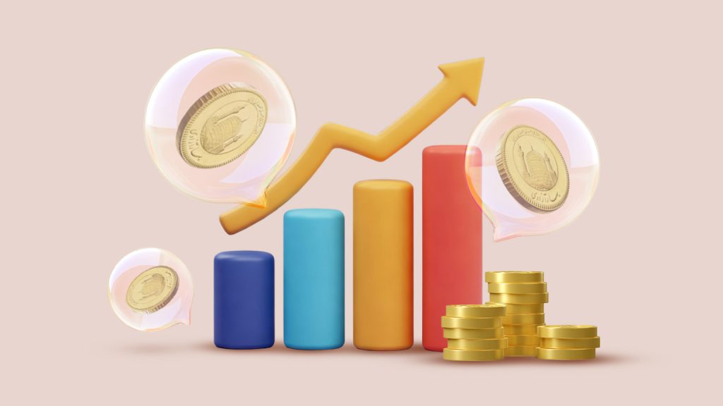 حباب سکه یا اختلاف بین قیمت بازار و ارزش واقعی سکه